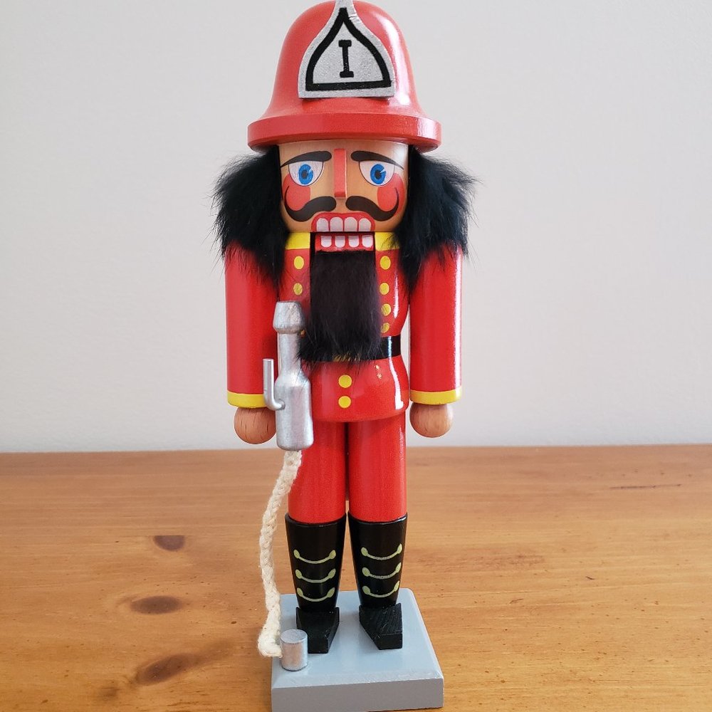 Firefighter nutcracker